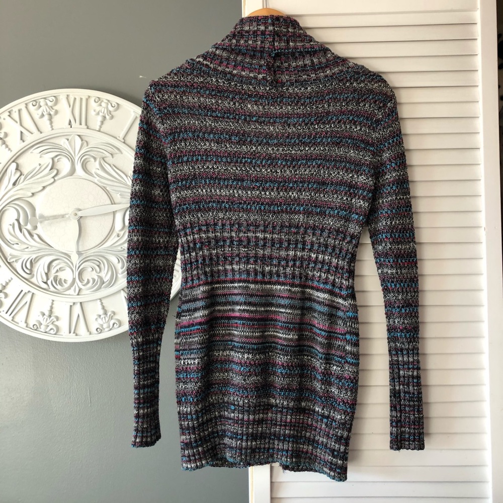 🔴Long button front cardigan sweater - Picture 2 of 3